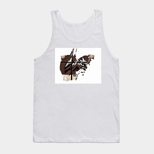 West Virginia Abstraction Tank Top by designbymario